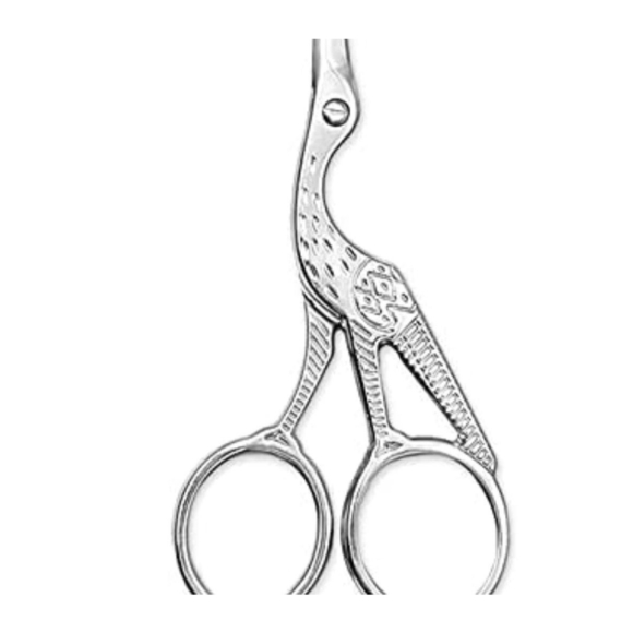 Embroidery scissors. Sublime smooth cutting. Stork - Picture 9 of 9